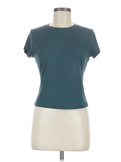 Pre-owned Sampeel Short Sleeve T-shirt In Teal