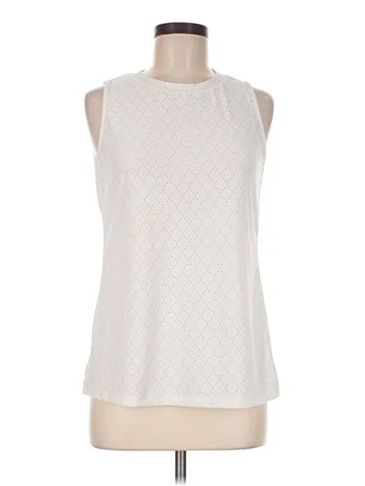 Pre-owned Sampeel Sleeveless Blouse In Ivory