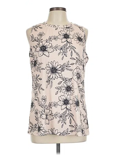 Pre-owned Sampeel Sleeveless Blouse In White