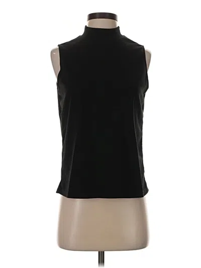 Pre-owned Sampeel Sleeveless Top Black Halter Neckline Tops
