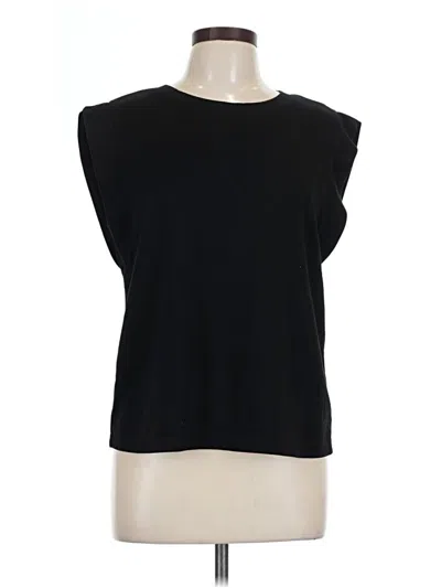 Pre-owned Sampeel Sleeveless T-shirt In Black