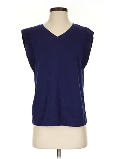 Pre-owned Sampeel Sleeveless T-shirt In Blue