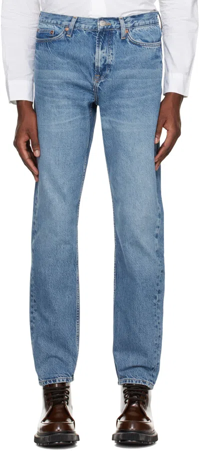 Samsã¸e Samsã¸e Blue Cosmo Jeans In Blue Moon