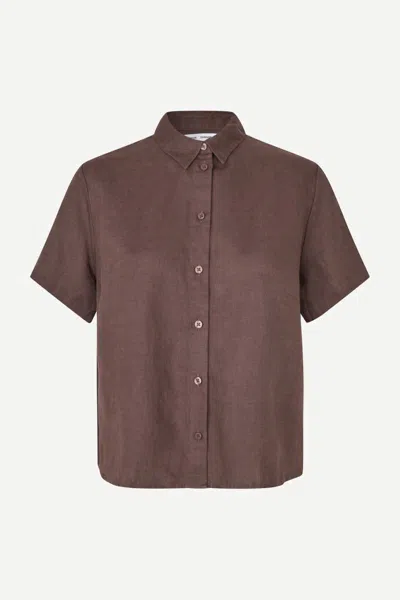 SAMSOE & SAMSOE SAMSØE SAMSØE MINA SS SHIRT NP CLOTHING