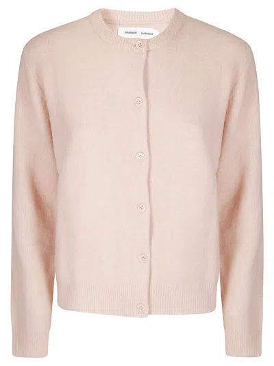 Samsøe &amp; Samsøe Nor Short Cardigan 7355 In Pink