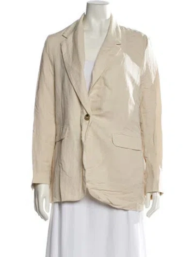 Pre-owned Samsøe Blazer In Neutral