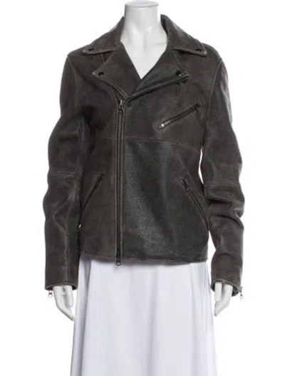 Pre-owned Samsøe Coat In Gray