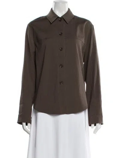 Pre-owned Samsøe Jacket In Brown