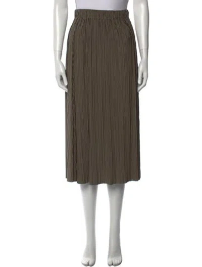 Pre-owned Samsøe Midi Length Skirt In Gray