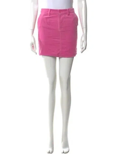 Pre-owned Samsøe Mini Skirt W/ Tags In Pink