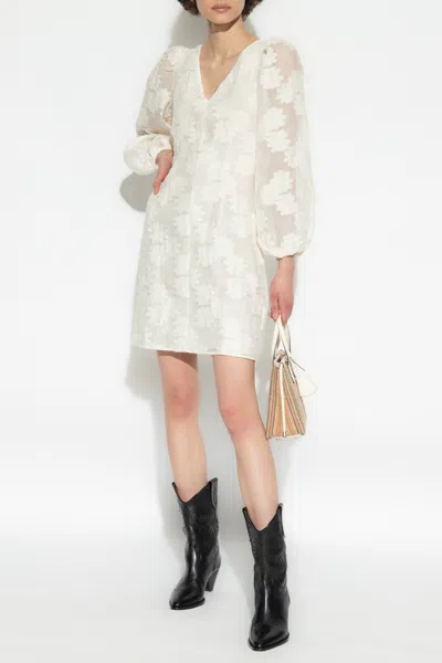 Samsã¸e Samsã¸e Samsøe Samsøe ‘anai' Dress In Cream