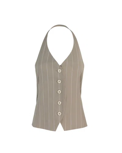 Samsã¸e Samsã¸e Gilet Saneem 15547 Grigio In Grey
