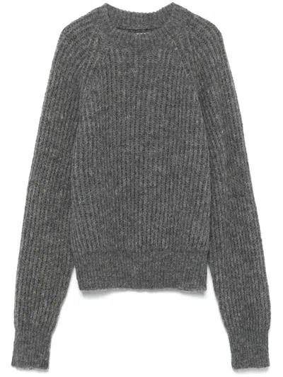 Samsã¸e Samsã¸e Samsøe Samsøe La Yla Crew Neck Clothing In Clr001108 Grey Melange