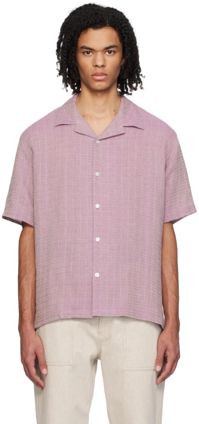 Samsã¸e Samsã¸e Purple Saemerson Shirt In Orchid Haze Ch.