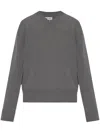 Samsoe & Samsoe Samsøe Samsøe Sabirgitte V-neck Sweater Clothing In Clr001108 Grey Melange