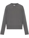 Samsoe & Samsoe Samsøe Samsøe Sabirgitte V-neck Sweater Clothing In Clr001108 Grey Melange