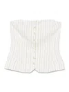 Samsoe & Samsoe Samsøe Samsøe Saellena Top In White