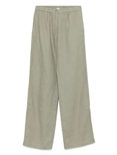Samsã¸e Samsã¸e Samsøe Samsøe Satove Trousers Clothing In Vetiver