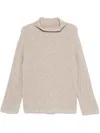 Samsoe & Samsoe Samsøe Samsøe Sazlata Turtleneck In Clr998705 Khaki Melange
