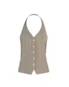 Samsoe & Samsoe Gilet Saneem 15547 Grigio In Grey