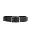 Samsoe & Samsoe Samsøe Φ Samsøe Woman Belt Black Size M/l Leather