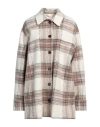 Samsoe & Samsoe Samsøe Φ Samsøe Woman Shirt Ivory Size L Acrylic, Polyester, Wool In White