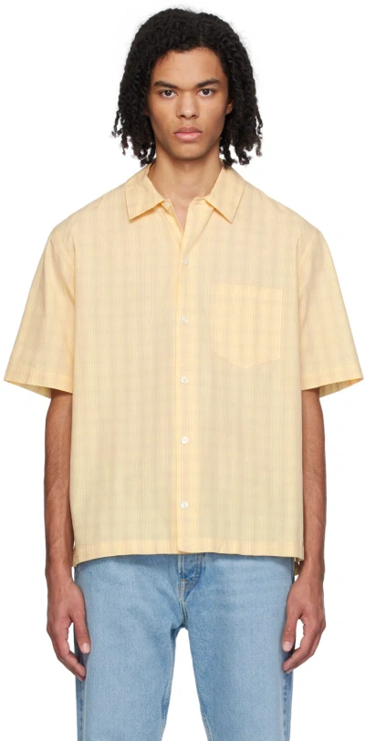 Samsã¸e Samsã¸e Yellow Saayo P Shirt In Moonstone Ch.