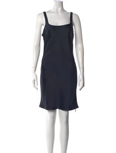 Pre-owned Samsoe & Samsoe 2024 Mini Dress W/ Tags In Blue