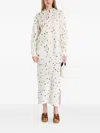 Samsoe & Samsoe Abstract-print Shirt In White