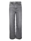 Samsoe & Samsoe Acid-wash Jeans In Gray