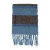 Samsoe & Samsoe Alex Scarf - Wool - Blue In Blue