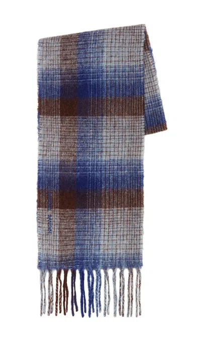 Samsoe & Samsoe Alex Scarf In Brown Melange