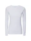 Samsoe & Samsoe Alexa Long-sleeved Top In White
