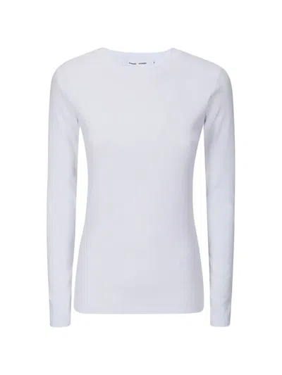 Samsoe & Samsoe Alexa Long-sleeved Top In White