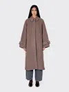 Samsoe & Samsoe Alma Coat In Silver