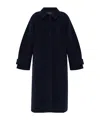 Samsoe & Samsoe Alma Long Sleeve Puffer Jacket In Black