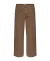 Samsoe & Samsoe Belt Loop Jeans In Brown