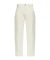 Samsoe & Samsoe Saeddie Belt-loop Pocket Jeans In White