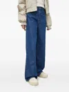 Samsoe & Samsoe Belt-loops Jeans In Blue