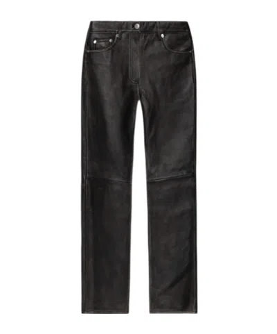 Samsoe & Samsoe Belt Loops Slacks In Black