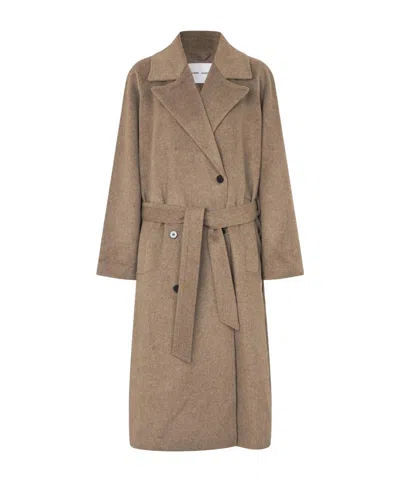 SAMSOE & SAMSOE BELTED COAT