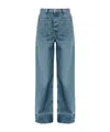 Samsoe & Samsoe Sarebecca Patch-pocket Jeans In Blue