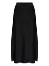 Samsoe & Samsoe Bias-cut Midi Skirt In Black
