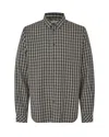 Samsoe & Samsoe Checked Saryan Shirt In Black