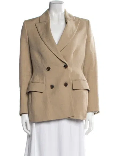 Pre-owned Samsoe & Samsoe Blazer In Neutral
