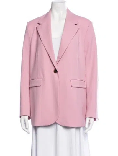 Pre-owned Samsoe & Samsoe Blazer In Pink