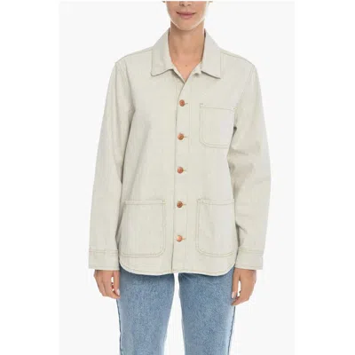 Samsoe & Samsoe Blue Rositta Jacket With Breast Women's Pocket