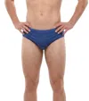 Samsoe & Samsoe Blue Solid Swim Shorts In Blue