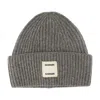 Samsoe & Samsoe Bonnet W Samsoe Samsoe Wool Grey In Multi