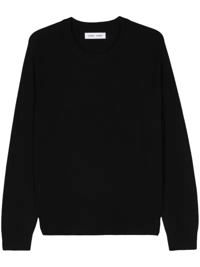 Samsoe & Samsoe Boston Cashmere Jumper In Black